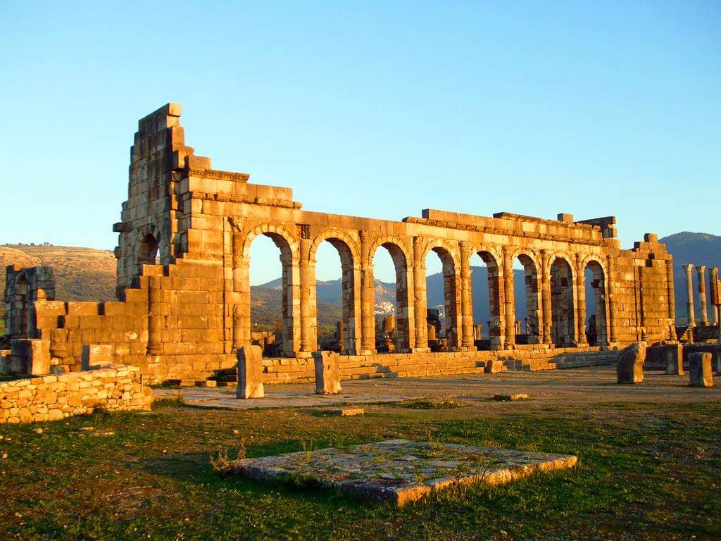One Day Excursion to Volubilis Roman Ruins from Fes
