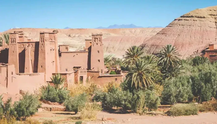 Atlas mountains from Marrakech