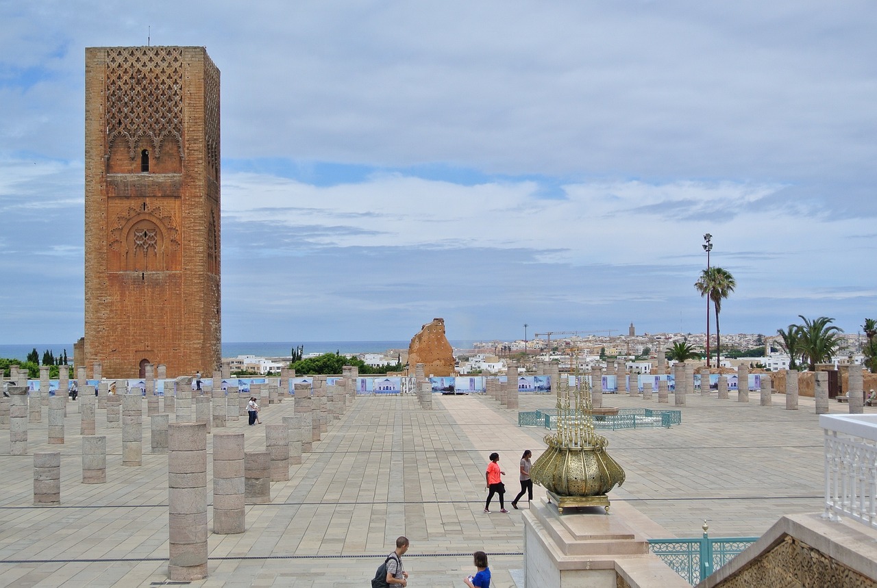Hassan Tower and Mausoleum in Rabat