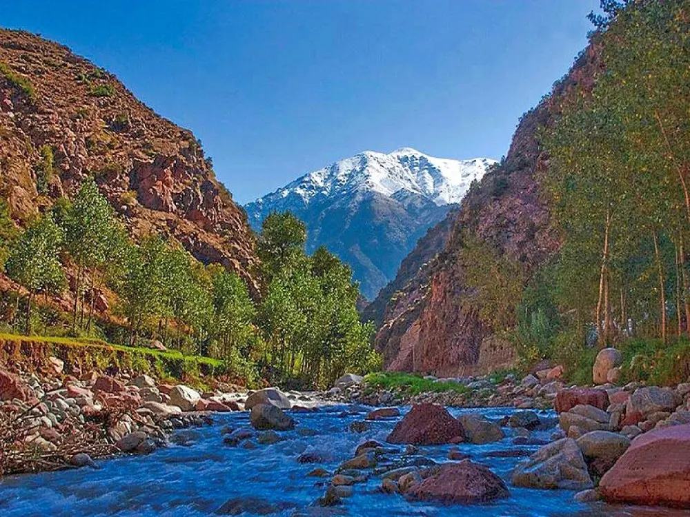 Ourika Valley landscape